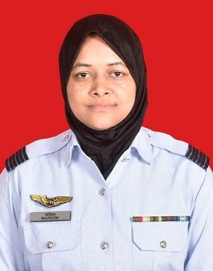 Wing Commander Mariam Akhtar